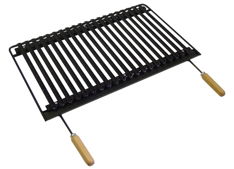 EL ZORRO Imex The Fox 71710 Enamelled Grill - 41 x 76 cm Black