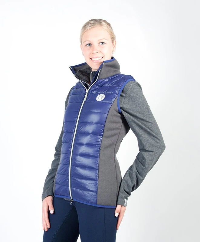 PFIFF Women's Gilet/Hylite/Riding Waistcoat Vest, Womens, Waistcoat, 102313-220-XL, dark blue, XL