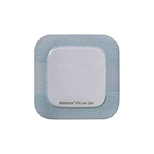 Biatain Silicone Lite Square Foam Dressing, 12.5 x 12.5 cm
