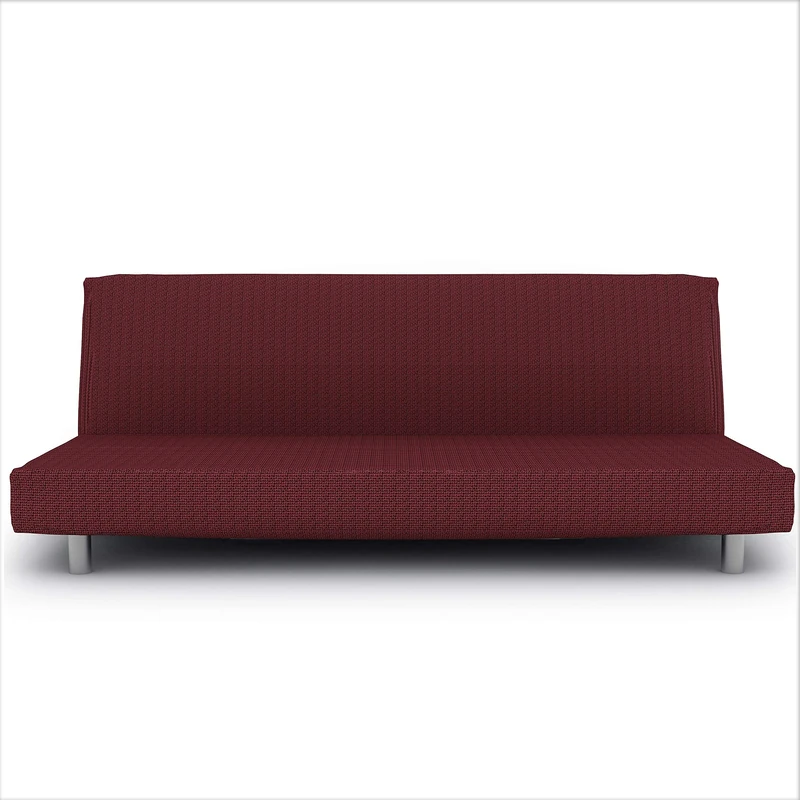 Eiffel Textile Nimes Click-Clack Designer Sofa cover 160 x 195 x 2 cm red - Image 1