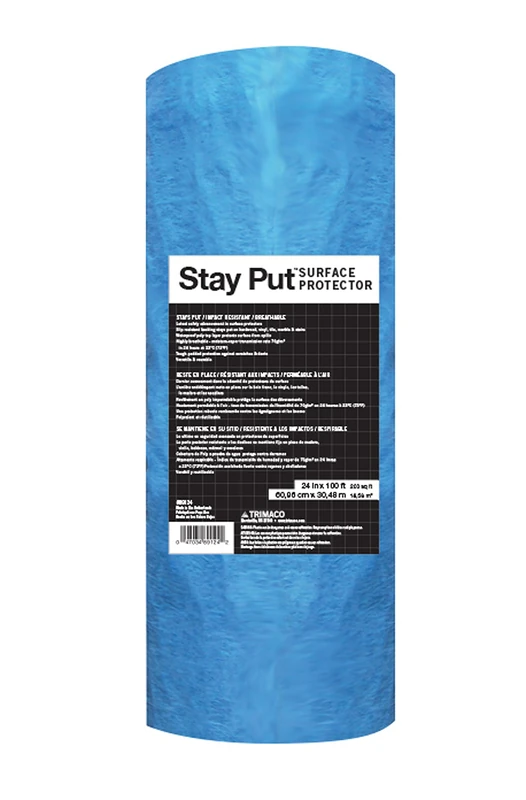 Trimaco 89124 Stay Put Surface Protector, 24-inch x 100-feet - Image 1