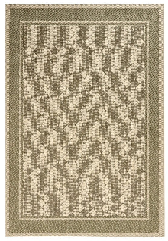 Hanse Home Classy Living Room Rug, Flat Weave, Robust Modern Design, Bedroom Rug for Dining Room, Living Room, Children's Room, Hallway, Bedroom, Kitchen - Green, 160 x 230 cm