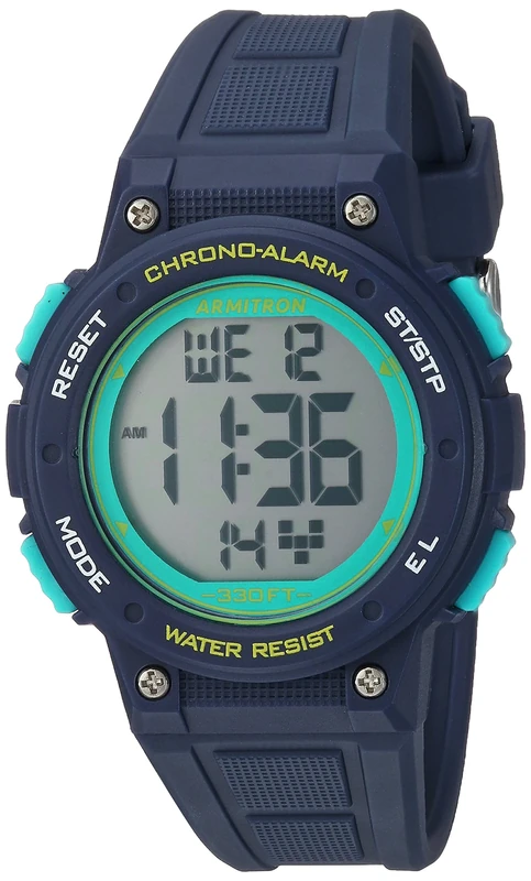 Armitron Sport Women's Digital Chronograph Watch - 100M Water Resistant