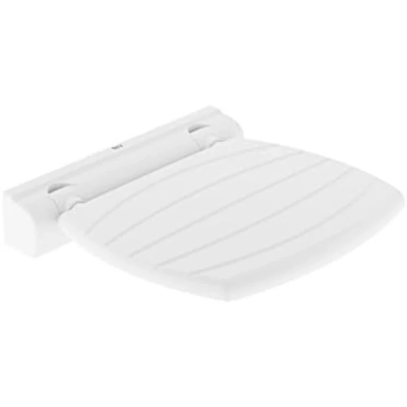 Roca Access Comfort S/Pf. Shower seat Kipper White Stainless Steel 44x11.5x45 cm - Image 1
