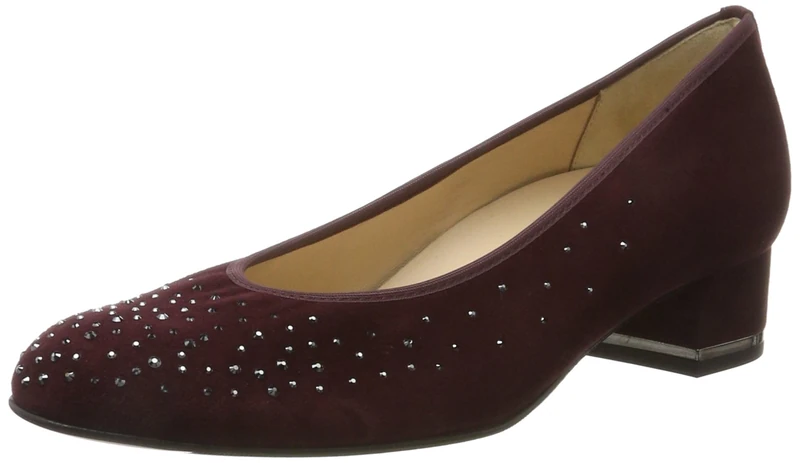 Hassia Vicenza, Weite G, Women’s Pumps, Red (Vino), 3 UK (35.5 EU) - Image 1