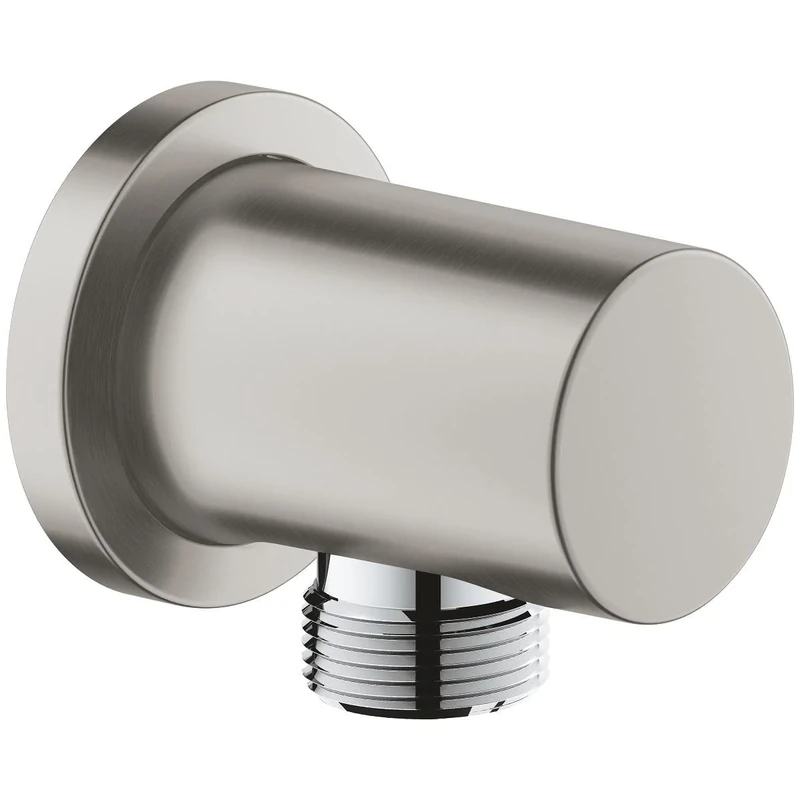 GROHE Rainshower Neutral Shower Outlet Elbow, 1/2" Supersteel 27057DC0