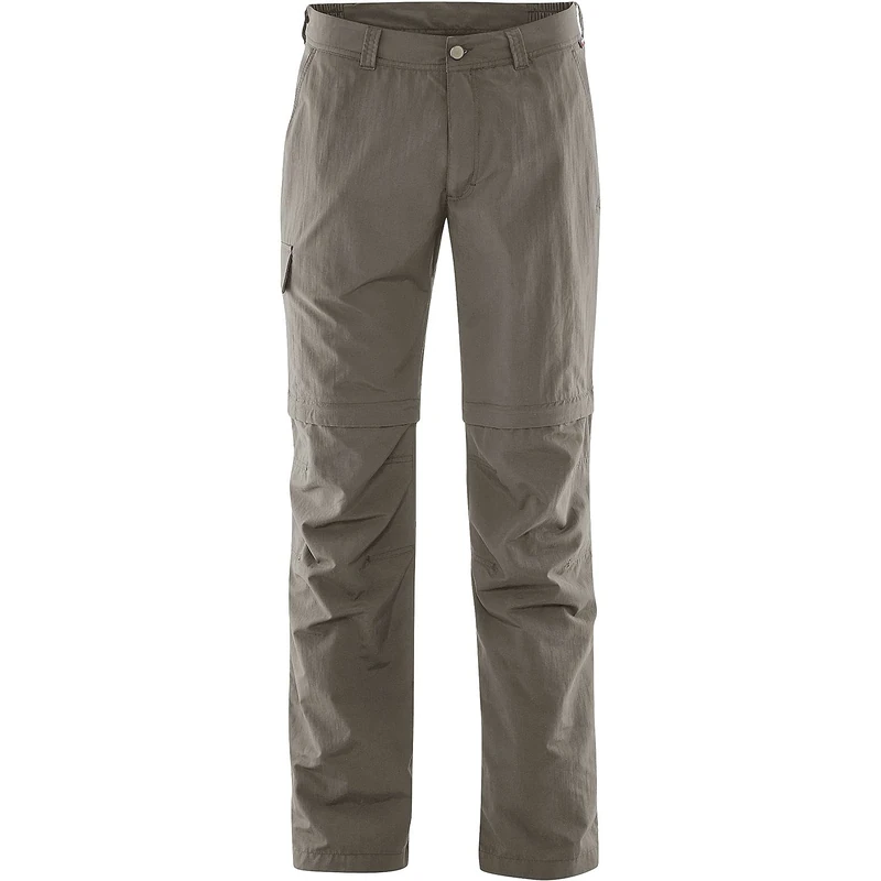 maier sports Trave, Men's Hiking Trousers, Water-Repellent Outdoor Trousers for Trekking and Hiking, Handy Zip-Off Function, Dryprotec Technology, PFC-Free Teak
