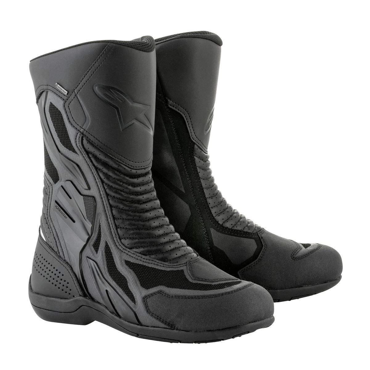 Motorcycle boots Alpinestars Air Plus V2 GorSummerx Xcr Black, Black, 38