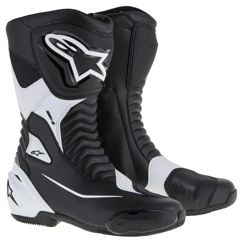Alpinestars Motorcycle boots Smx S Black White, Black/White, 36