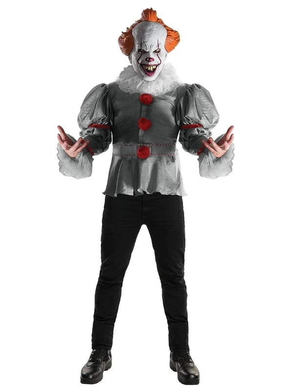 Rubies Official IT (2017 Movie) Pennywise Deluxe Adult Costume Set, Mens Adult Size X-Large