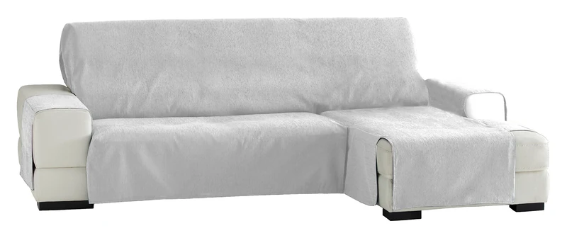 Eysa Zoco Right Front View Chaise Longue, White, 290 cm - Image 1