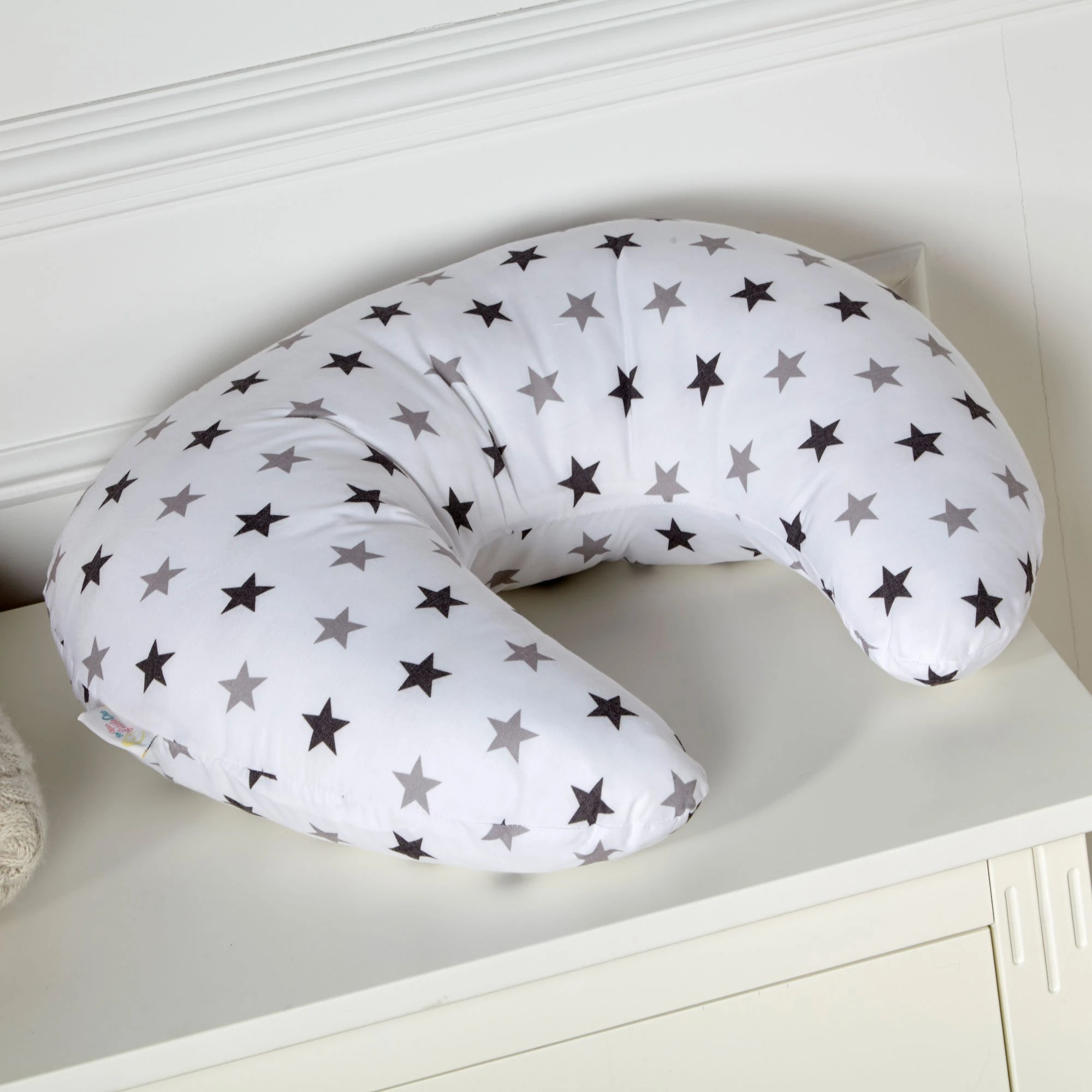 For Your Little One Breast Feeding Maternity Nursing Pillow Silver Twinkle | Mother & Baby Awards 2022 Shortlisted