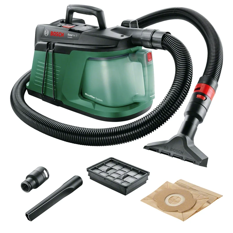Bosch Handstaubsauger EasyVac 3 (700 Watt, 3 L Staubbehälterkapazität, im Karton)