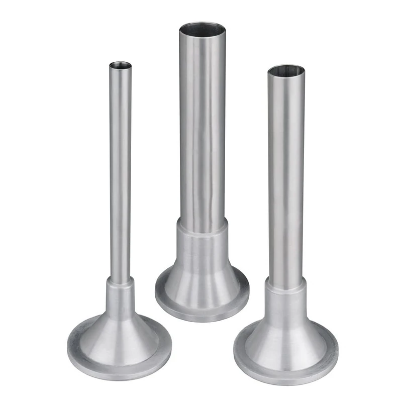 Gastroback 96010 3-Piece Set for #41409 Design Meat Grinder Advanced Sausage Filling Attachment Stainless Steel Multi-Coloured 25 x 20 x 20 cm