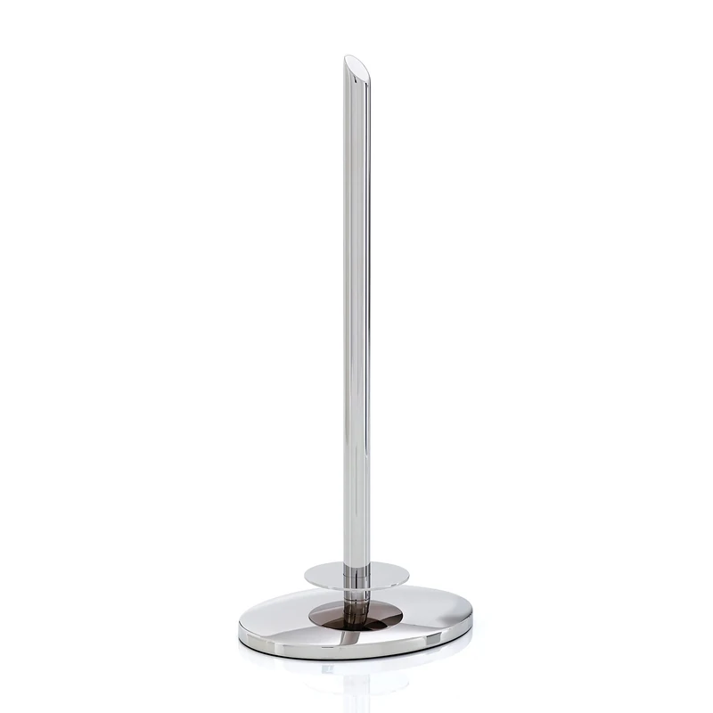 Robert Welch Oblique Free Standing Toilet Roll Holder. Made from stainless steel. EASY CLEAN. 25-YEAR GUARANTEE. - Image 1
