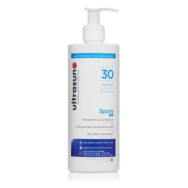 Ultrasun Sports Gel SPF30 400ml - Image 1
