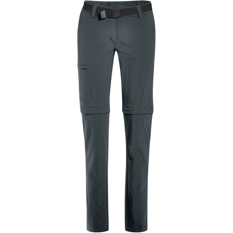 Maier Sports Inara Slim Zip, Women's hiking trousers, Water-repellent trousers for trekking and hiking, Close-fitting cut, Zip-off function, PFC-free, mSTRETCH pro 4 & dryprotec - Image 1