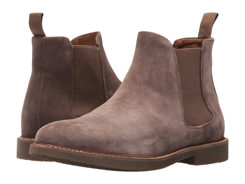 Steve Madden Men's Highline Chelsea Boot, Taupe Suede, 9.5 UK