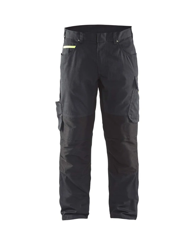 Blakläder 149513309933C148 Service Trousers, Black/Yellow, C148