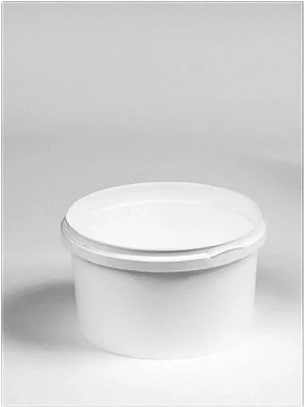 Mystic Moments | 250ml White Plastic Pail Complete With White Lid (Pack of 432)