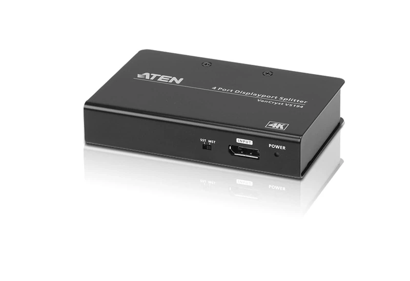 ATEN VS192 2-Port 4K DisplayPort Splitter UK | #1 KVM Market Leader