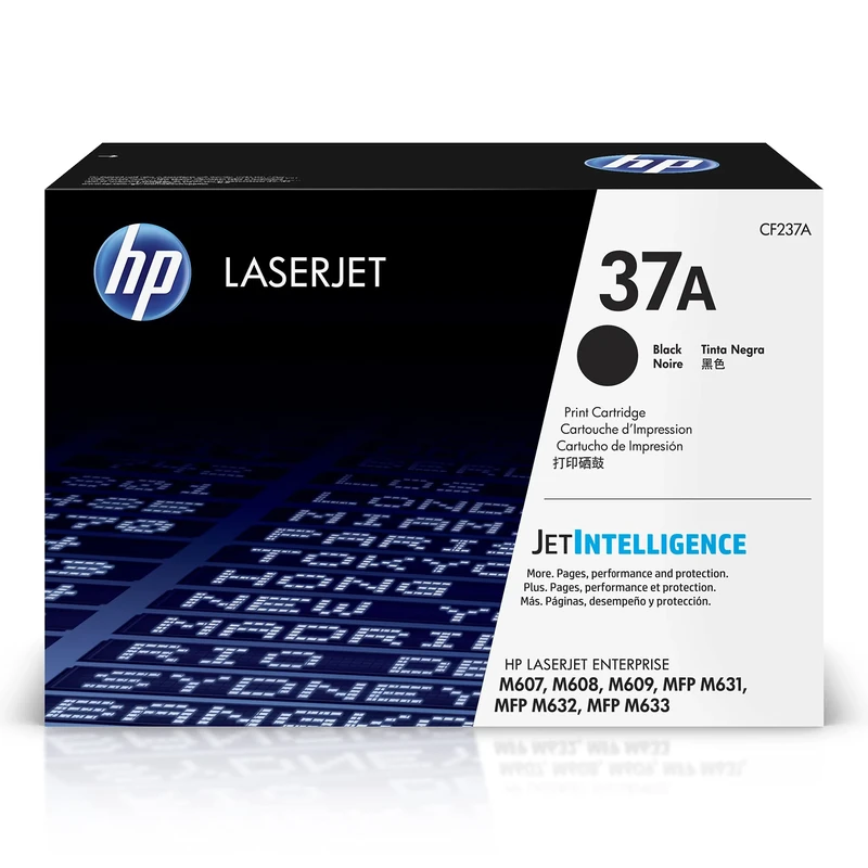 HP CF237A 37A Original LaserJet Toner Cartridge, Black, Single Pack