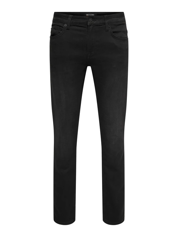 ONLY & SONS Men's Onsloom Black Jog 7451 Pk Noos Slim Jeans, Black, W32/L34