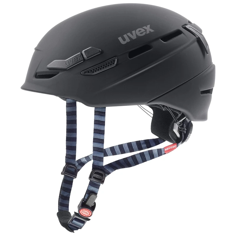 uvex p.8000 Tour - Lightweight Ski, Cycling & Climbing Helmet for Men & Women - Individual Fit - Optimized Ventilation - Black Matt - 55-59 cm - Image 1