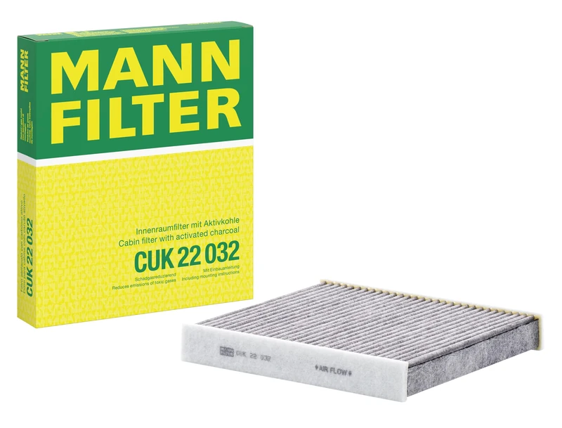 Mann Filter CUK 22 032 Cabin Air Filter with Activated Carbon