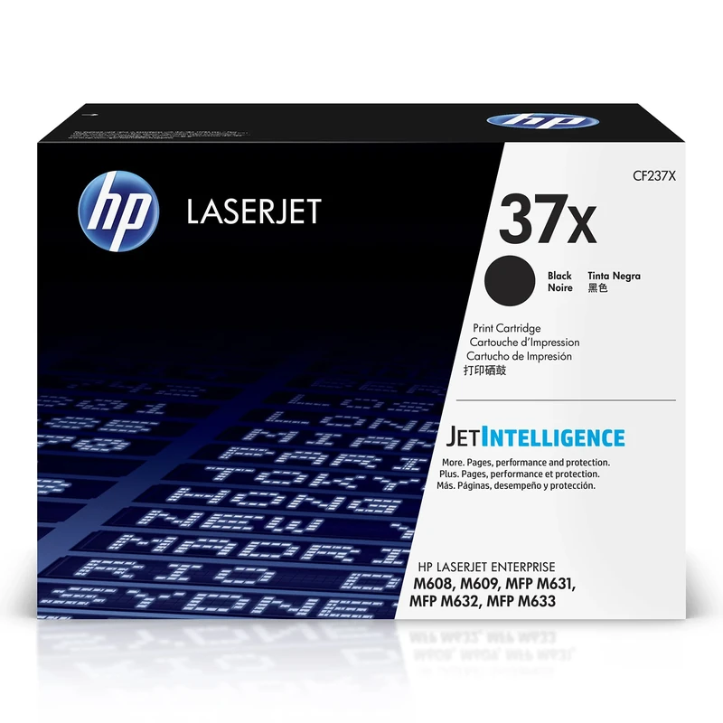 HP CF237X 37X High Yield Original LaserJet Toner Cartridge, Black, Single Pack