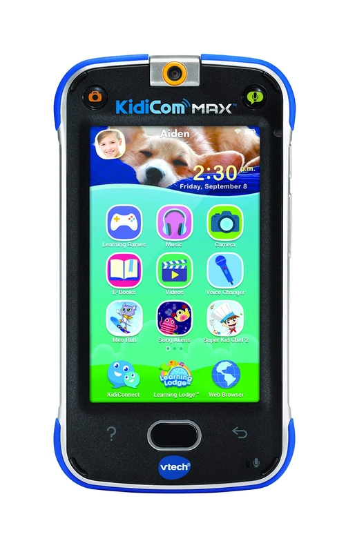 VTech 169503 Kidi Com Game, English Version, Blue