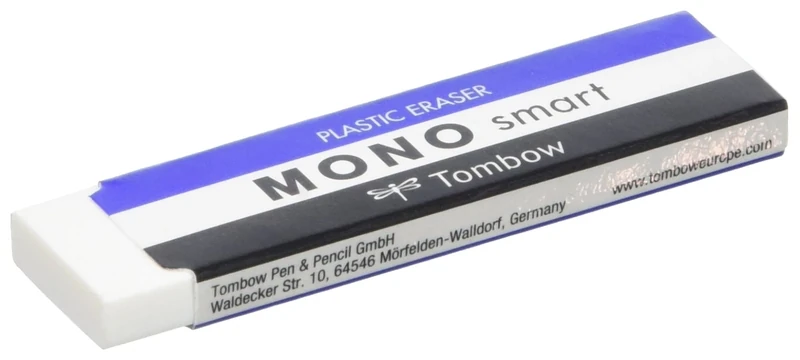 Tombow Mono Smart Eraser – Extra-fina, Pack of 20, 9 g