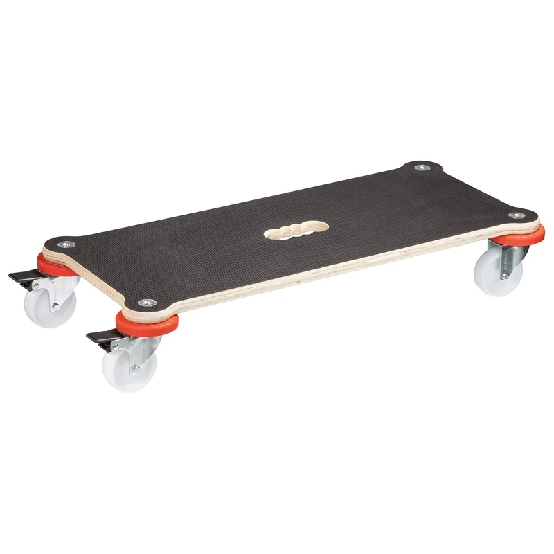 WAGNER moving dolly MM 1365 I 71 x 31 cm - ideal for heavy transport boxes with sensitive contents I non-slip, wall-friendly & lockable I load capacity 200 kg - 20136501