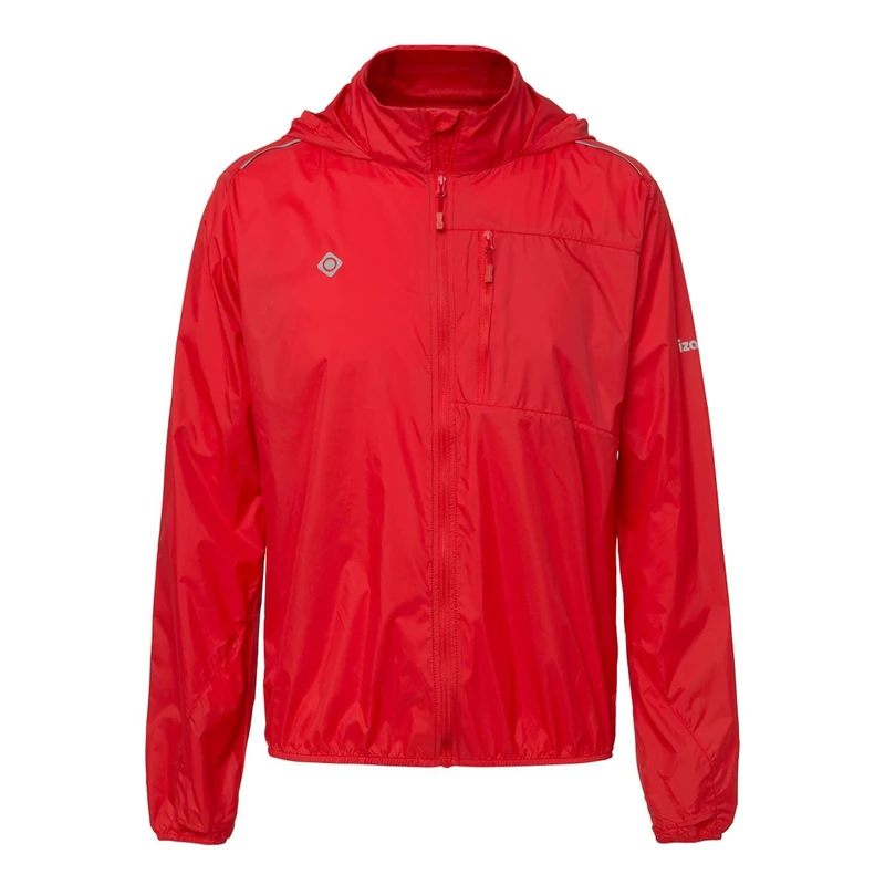 Izas Men Safor Outdoor Ultra-Light Jacket - Red, 2X-Large - Image 1