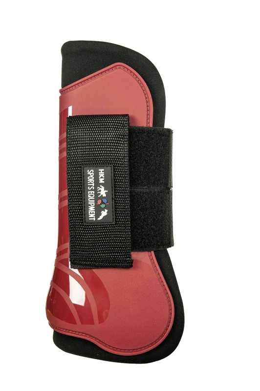 HKM 91993091.0643 Jumping Gaiters And Fetlocks Set of 4 Red/White Black