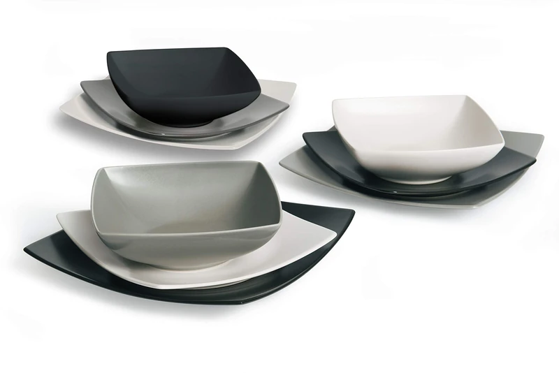 Brunch Time Bianco/Grigio/Nero Effetto Mat - Image 1