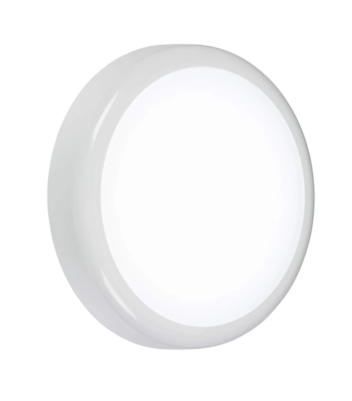 Knightsbridge 230V IP44 9W Trade LED Flush with Sensor 6000K (256mm)