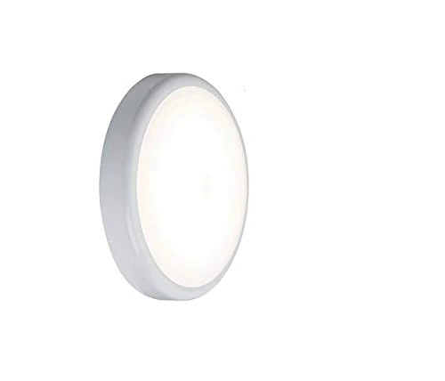 Knightsbridge 230V IP44 9W Emergency Trade LED Flush with Sensor 6000K (256mm)