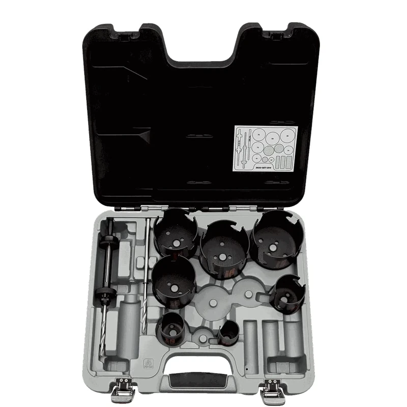 Bahco 9 Piece Multi-Construction Superior Hole saw Set
