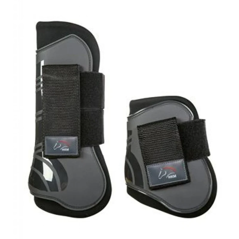 HKM Jumping Boots and Fetlock Caps Set of 4 Genoa