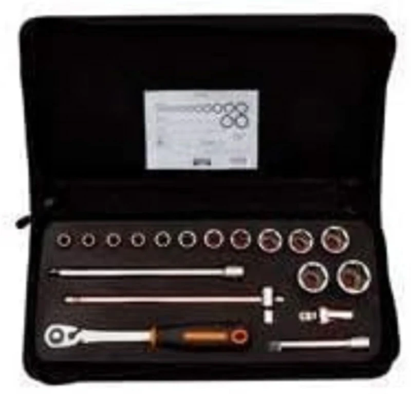 1/2 Socket Set 18 PCS - Unid: 1
