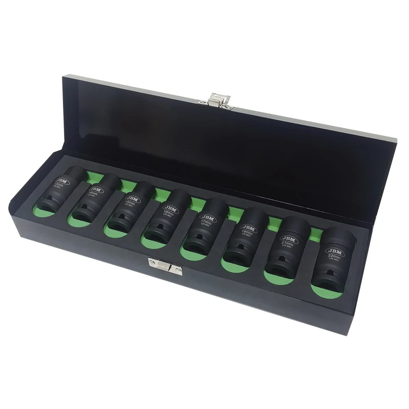 Set 8 VASOS IMPACTO HEX. CON Doble POSICION (FIJO/ARTICULADO)