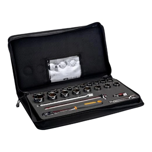 1/2 Socket Set 25 PCS - Unid: 1