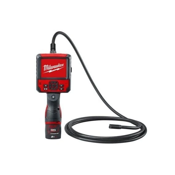 Milwaukee 4933451367 – M12 icav3 – 201 °C Camara Digital Inspection of 17 mm, 640 x 320, 12 V 2.0 ah with Rotating Head - Image 1