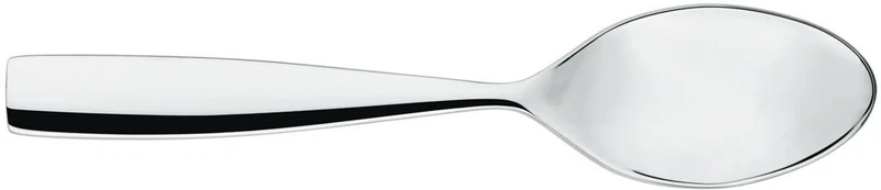 Alessi MW03/1 Dressed table spoon in 18/10 stainless steel mirror polished with relief decoration, Set of 6