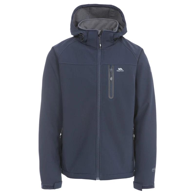 Trespass Mens Softshell Jacket Water Resistant Windproof Outdoor Coat Accelerato