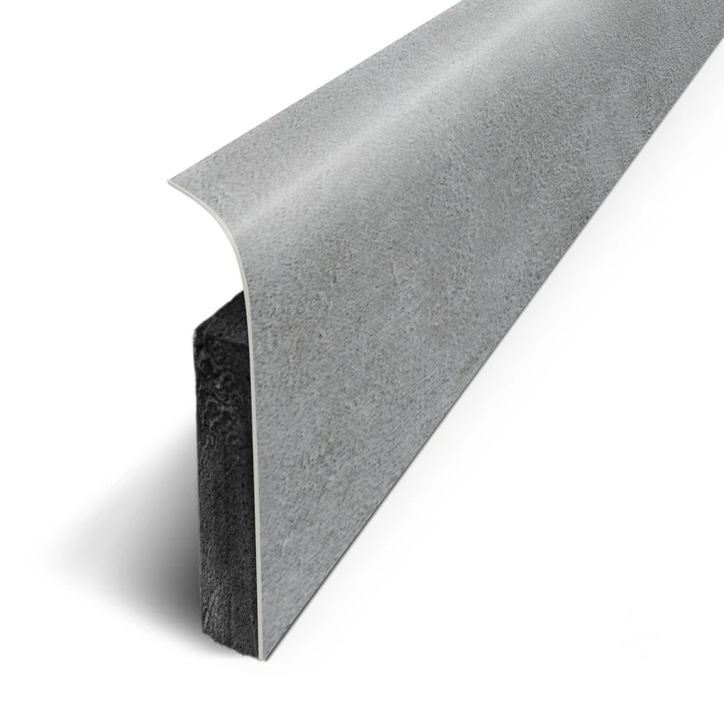 3M Pack of 5 Adhesive Skirting Boards, 120 x 70 cm, Grey, D180526D