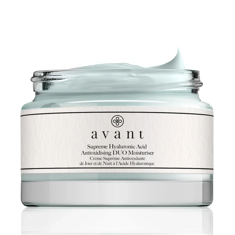 Avant Supreme Hyaluronic Acid Night Cream for Women - Anti Wrinkle & Anti Aging Night Cream - Moisturiser to Smooth Wrinkles, Soften - Antioxidising DUO Moisturiser (50ml (Pack of 1))