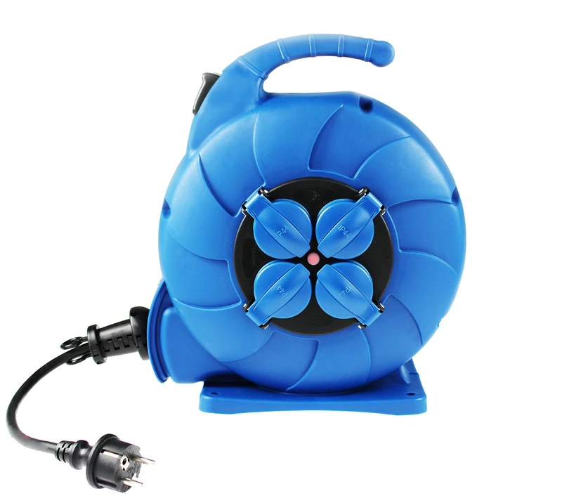 AS – Schwabe 812642 Cable Reel Electric Automatic Extension Outdoor 10 m Cable