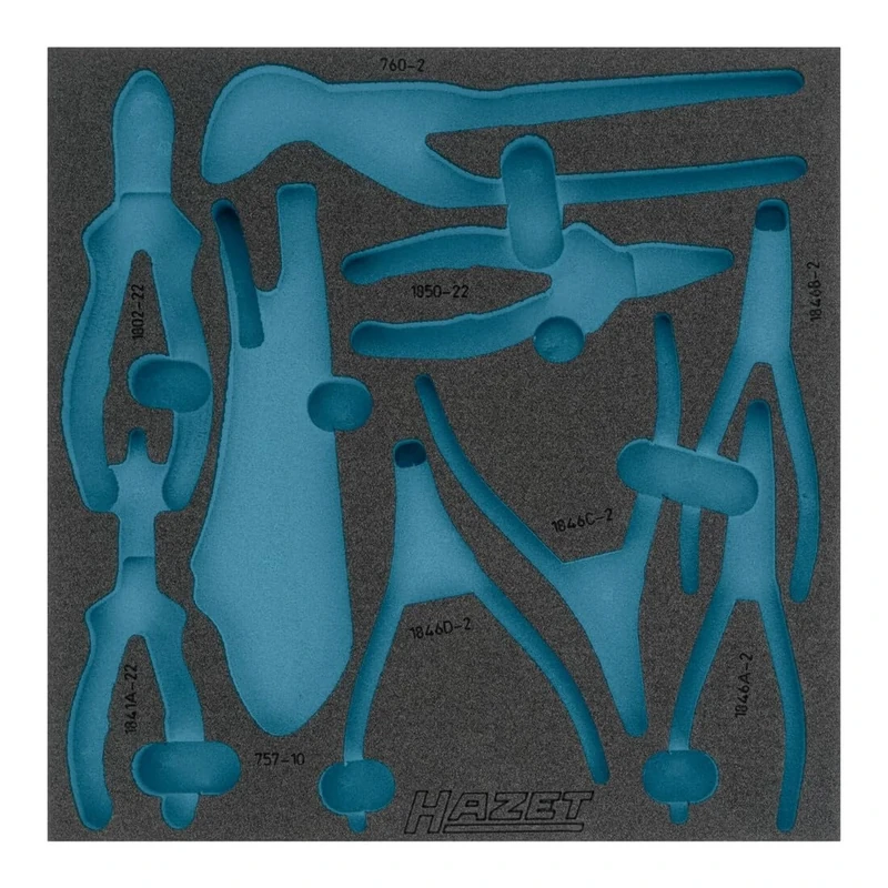Hazet 2K Soft Foam Insert, 1 Piece, 163-424L